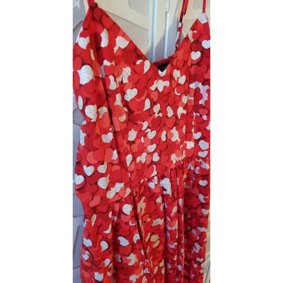 Modcloth charming Heart Dress by Retrolicious - Picture 2 of 4